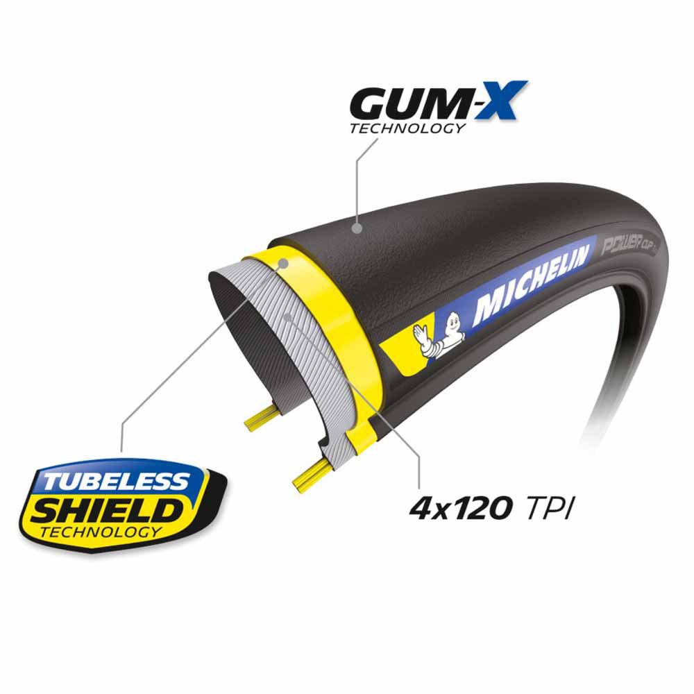Michelin Pneu Power Cup Competition Tubeless - 700x28 - Imagem 2